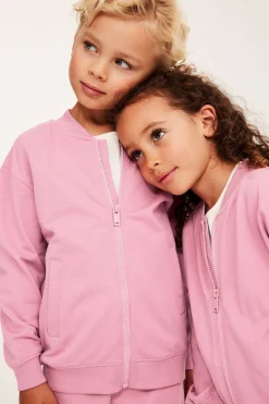 Sweatshirt med dragkedja