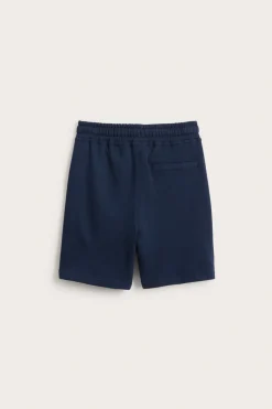Sweatshorts i bomullstrikå