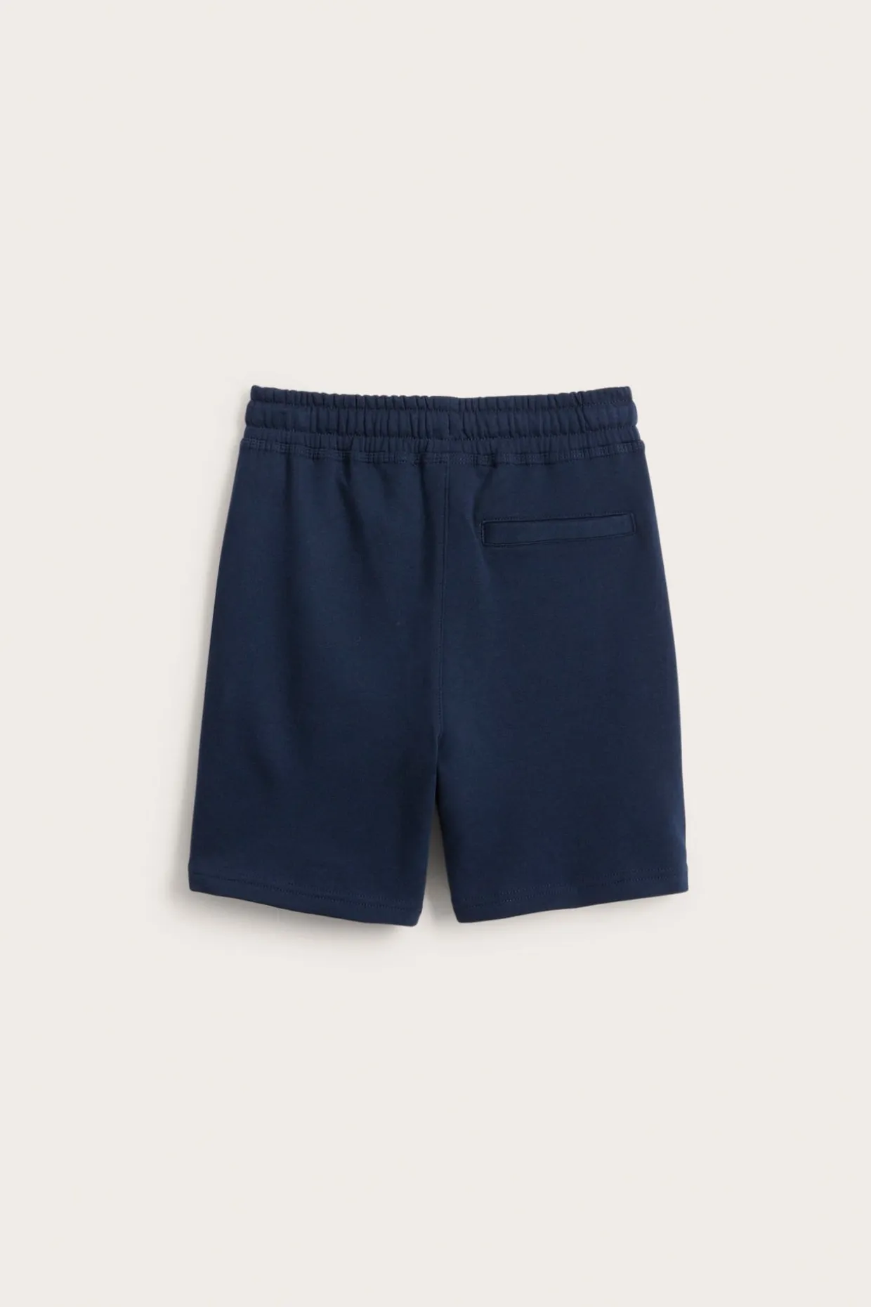 Sweatshorts i bomullstrikå