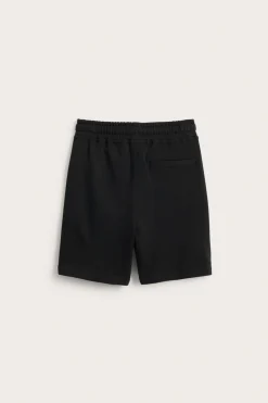 Sweatshorts i bomullstrikå
