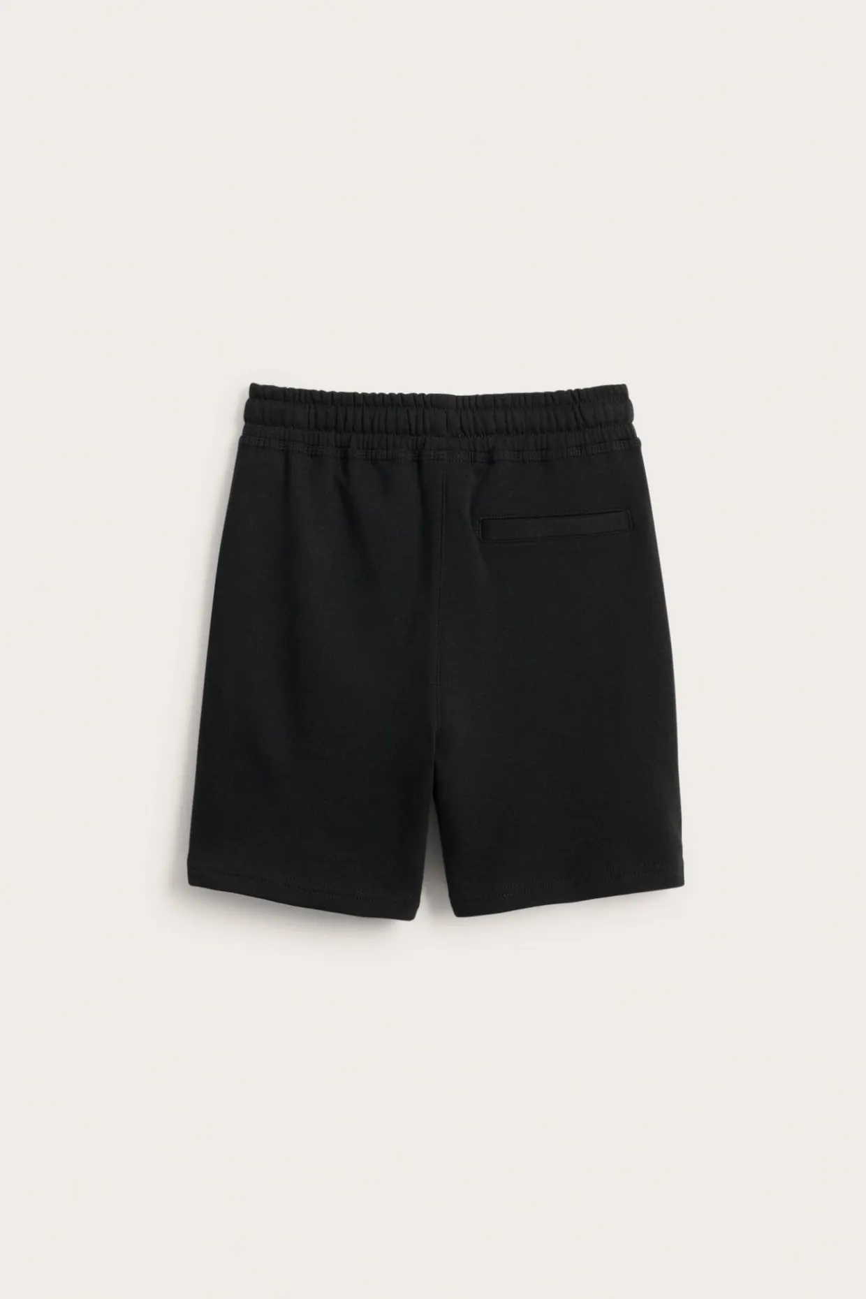 Sweatshorts i bomullstrikå