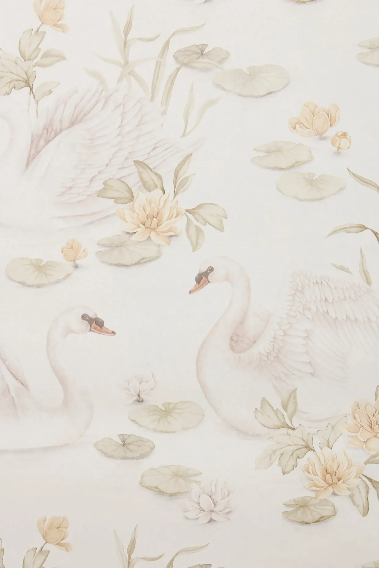 Tapet Lily Swan