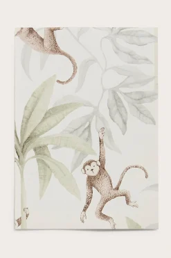 Tapetprov Jungle Friends