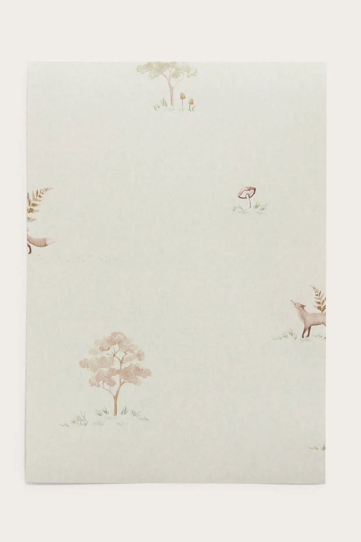 Tapetprov Little Fox