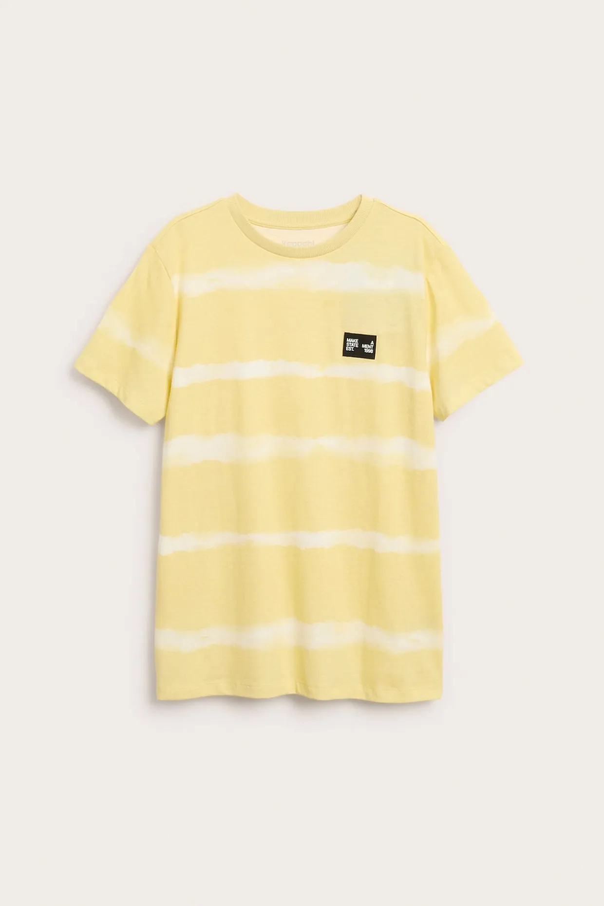 T-shirt med batikmönster