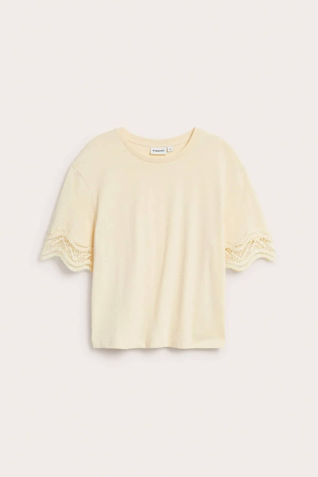 T-shirt med spets