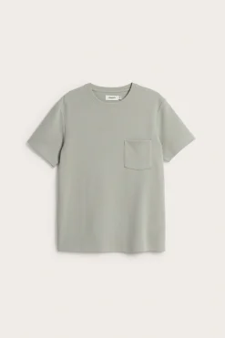 T-shirt med strukturmönster regular fit