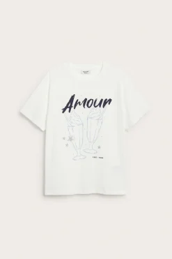 T-shirt med tryck