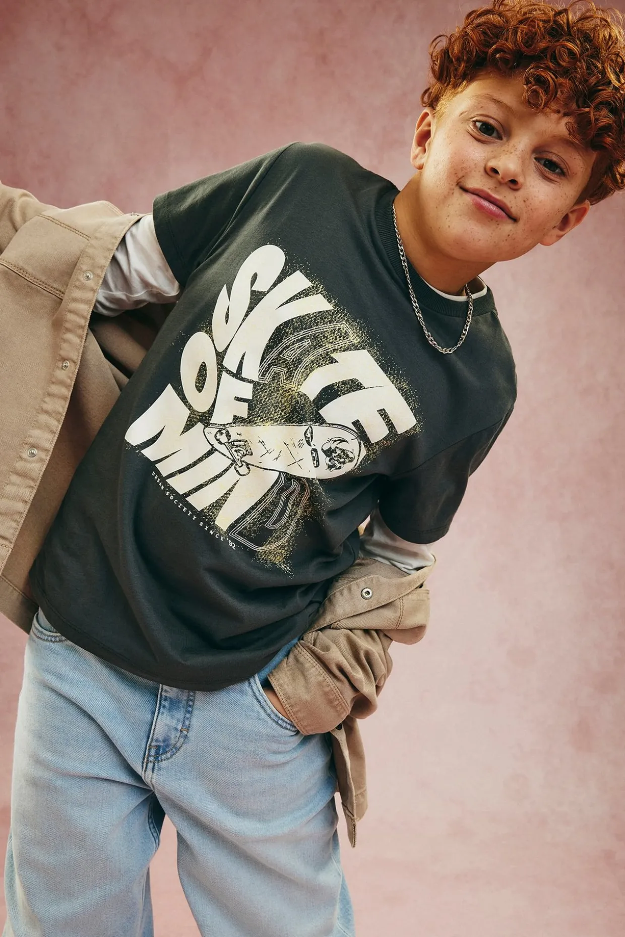 T-shirt med tryck