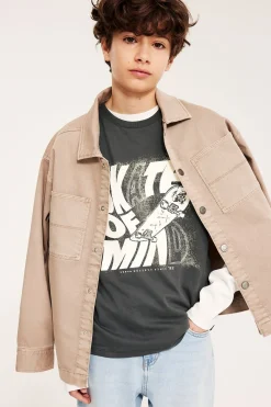 T-shirt med tryck