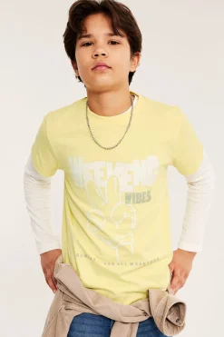 T-shirt med tryck