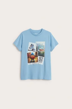 T-shirt med tryck