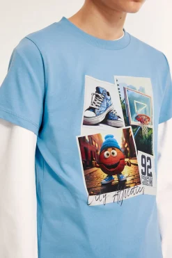 T-shirt med tryck