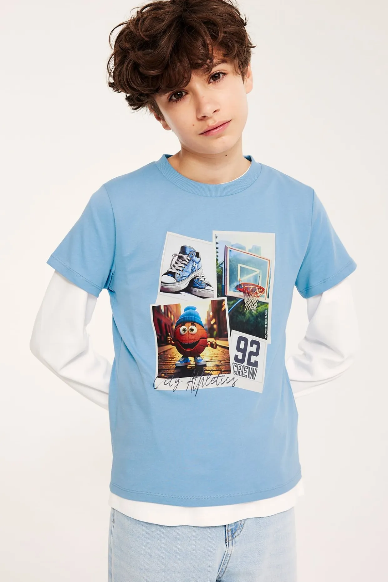 T-shirt med tryck
