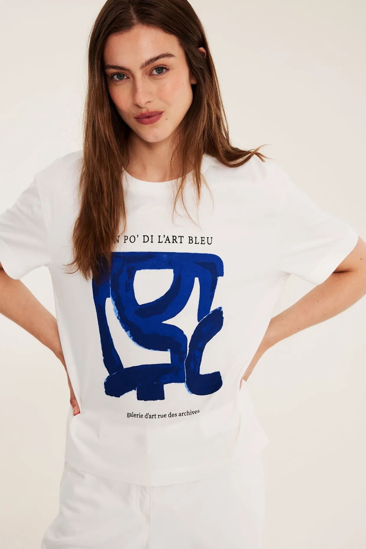 T-shirt med tryck