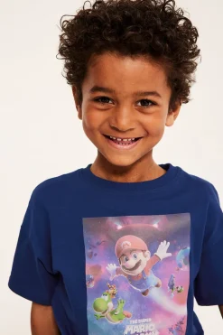 T-shirt Super Mario Galaxy i bomullstrikå