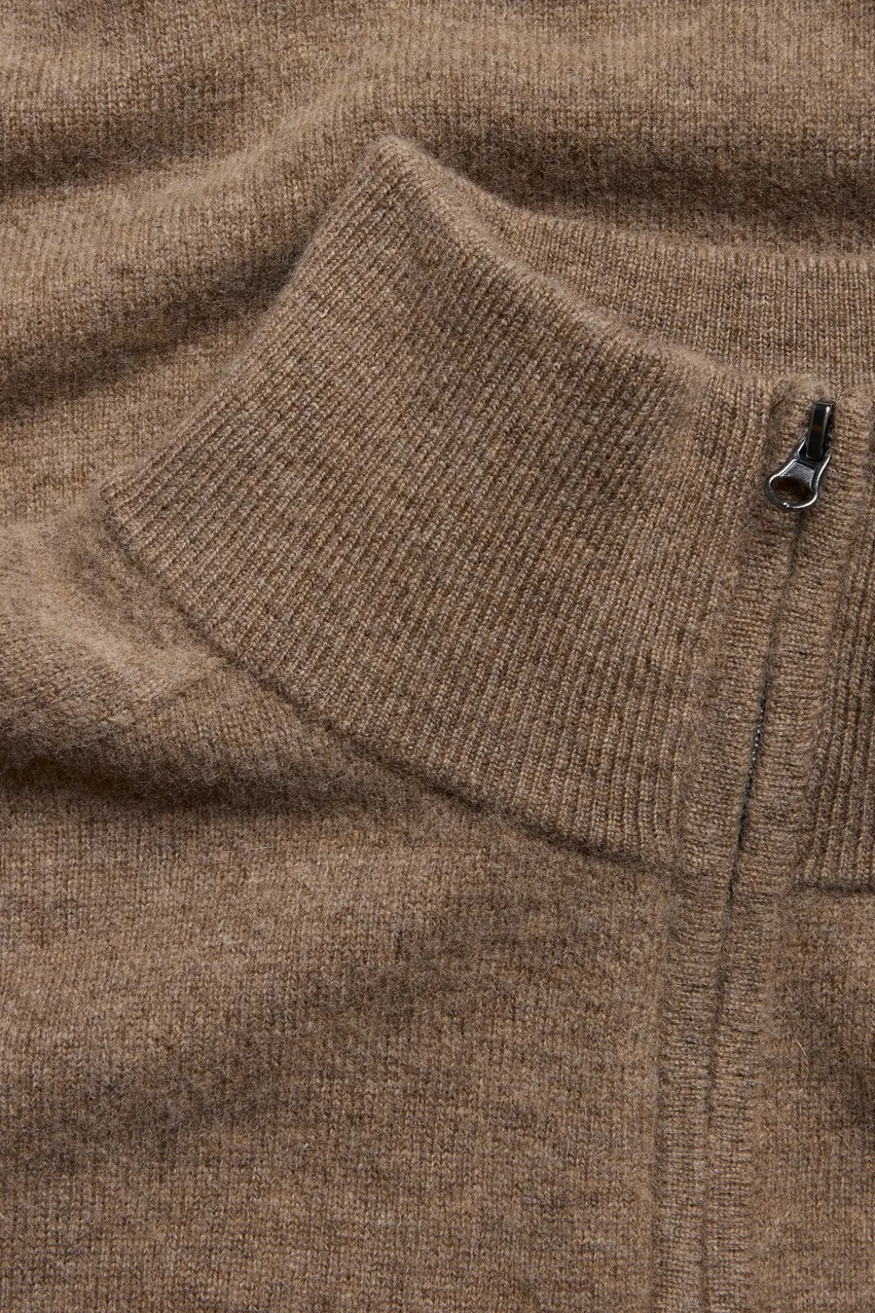 Ulltröja half-zip