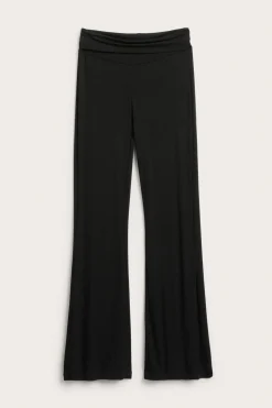 Utsvängda yoga pants i viskosjersey