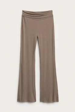 Utsvängda yoga pants i viskosjersey