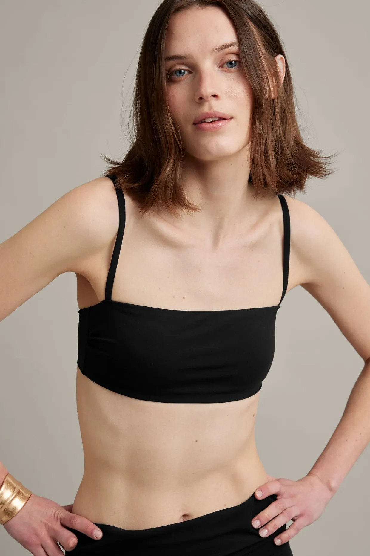 Vadderad bandeaubikini-bh