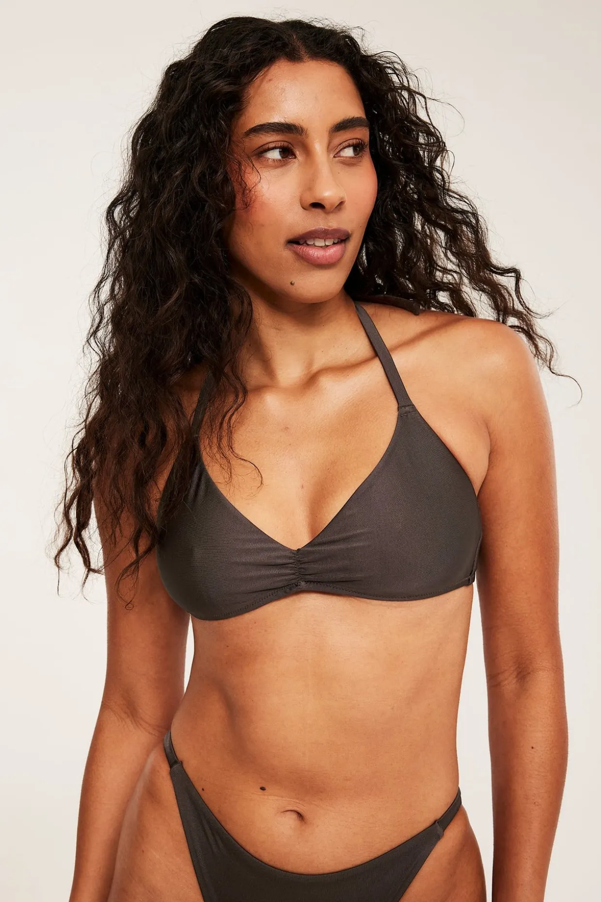 Vadderad trekantsbikini-bh