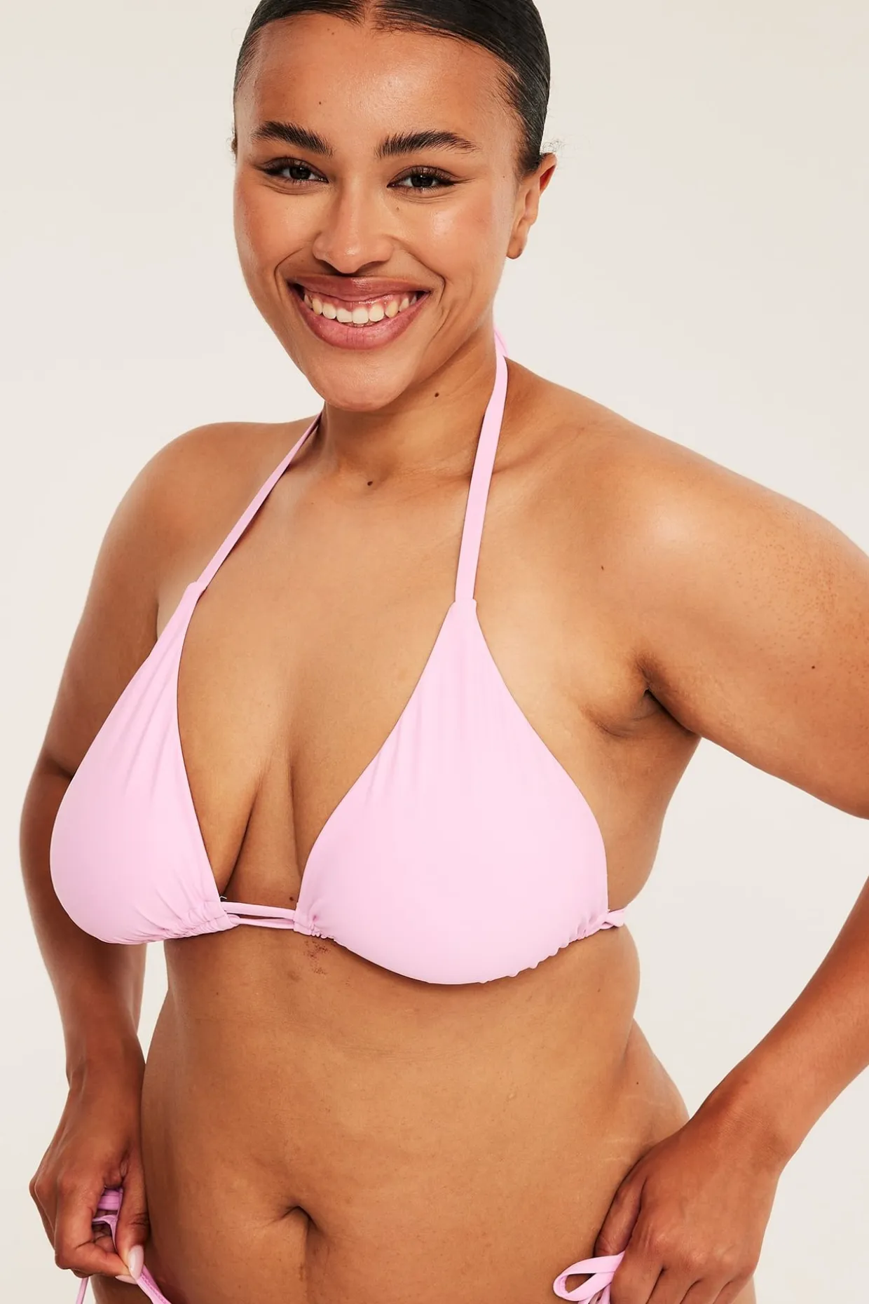 Vadderad trekantsbikini-bh