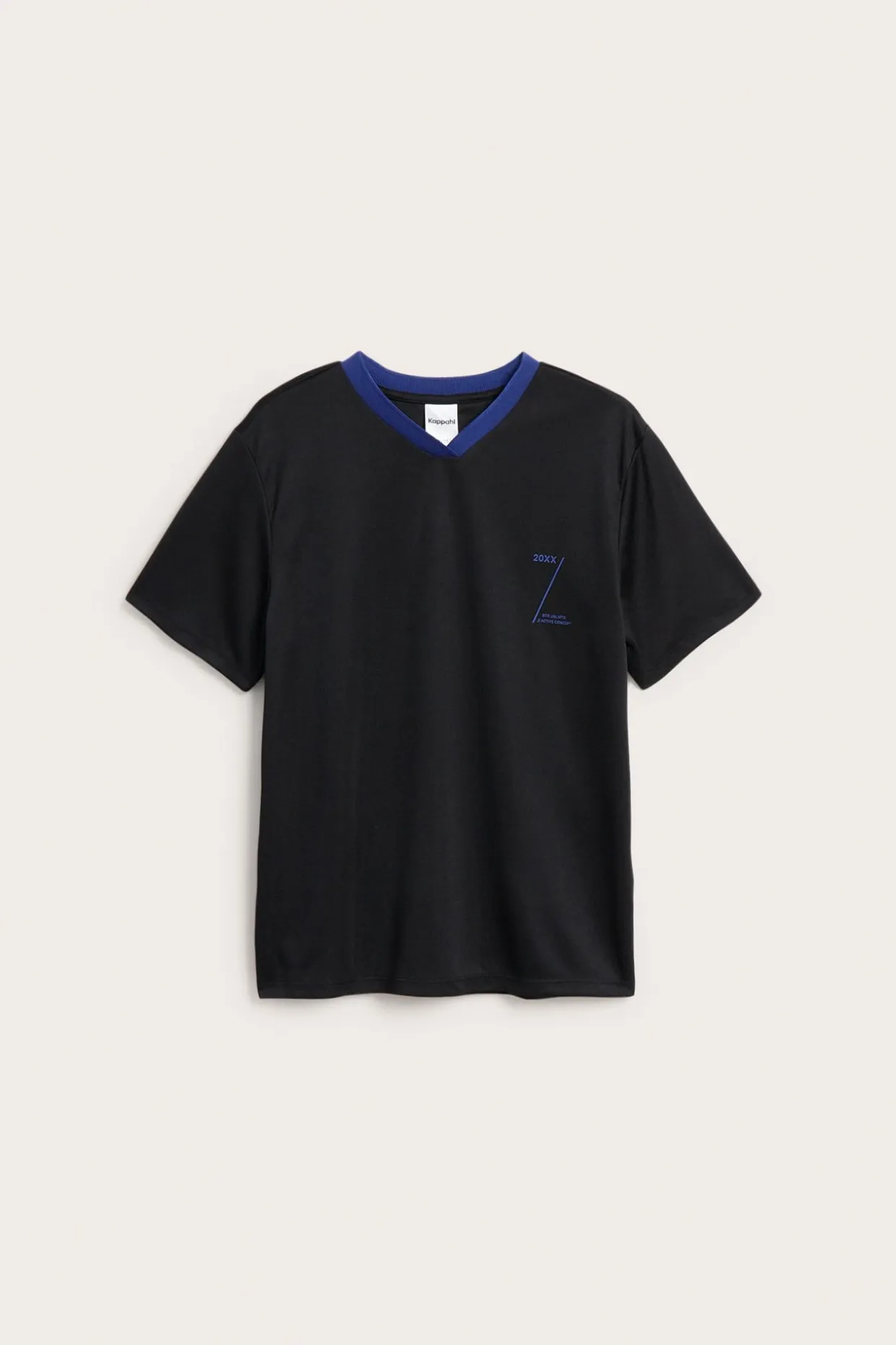 V-ringad träningst-shirt