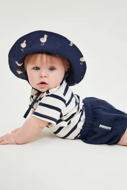 Vävda babyshorts