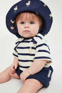 Vävda babyshorts