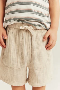 Vävda shorts