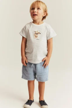 Vävda shorts