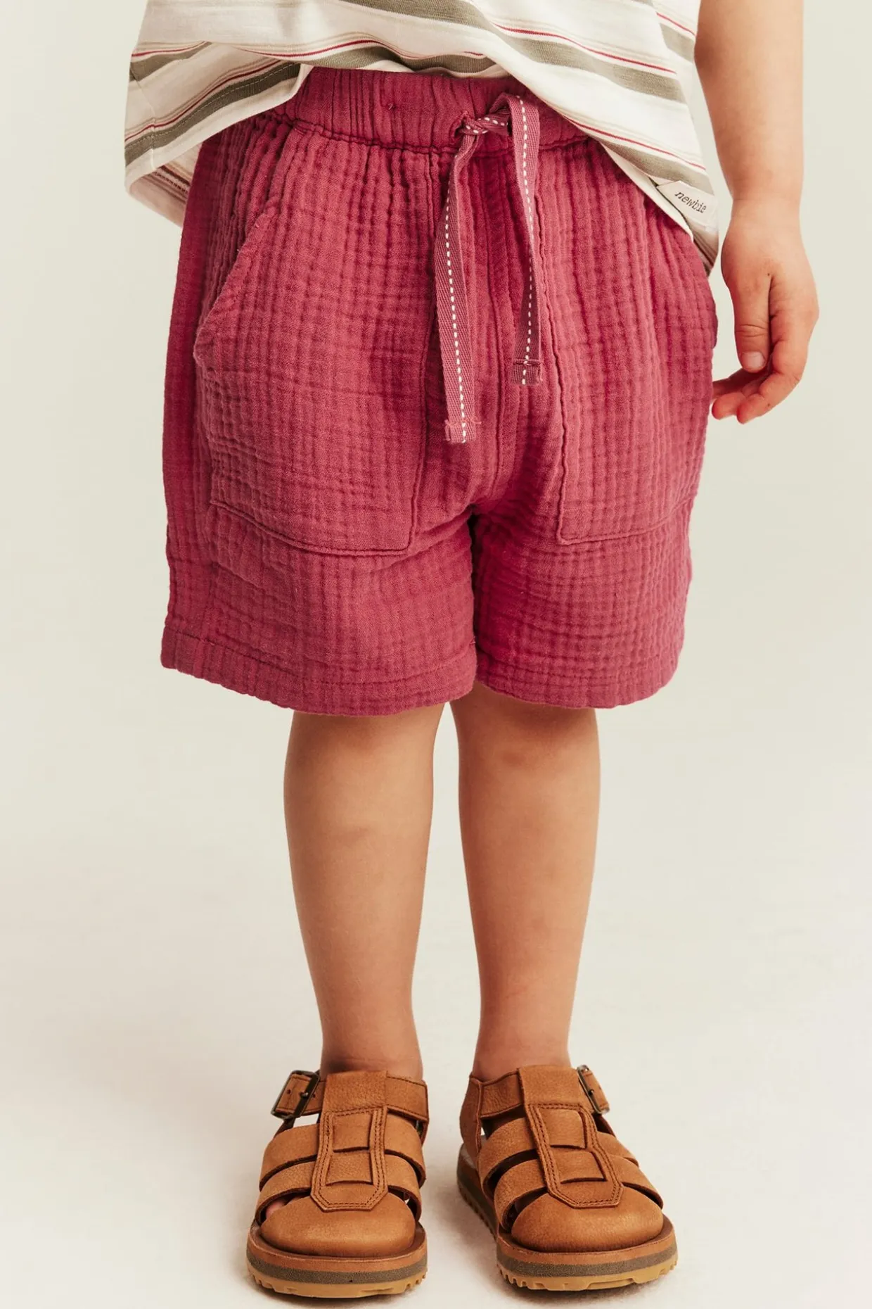 Vävda shorts