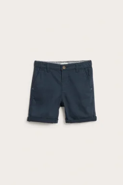 Vävda shorts med fickor