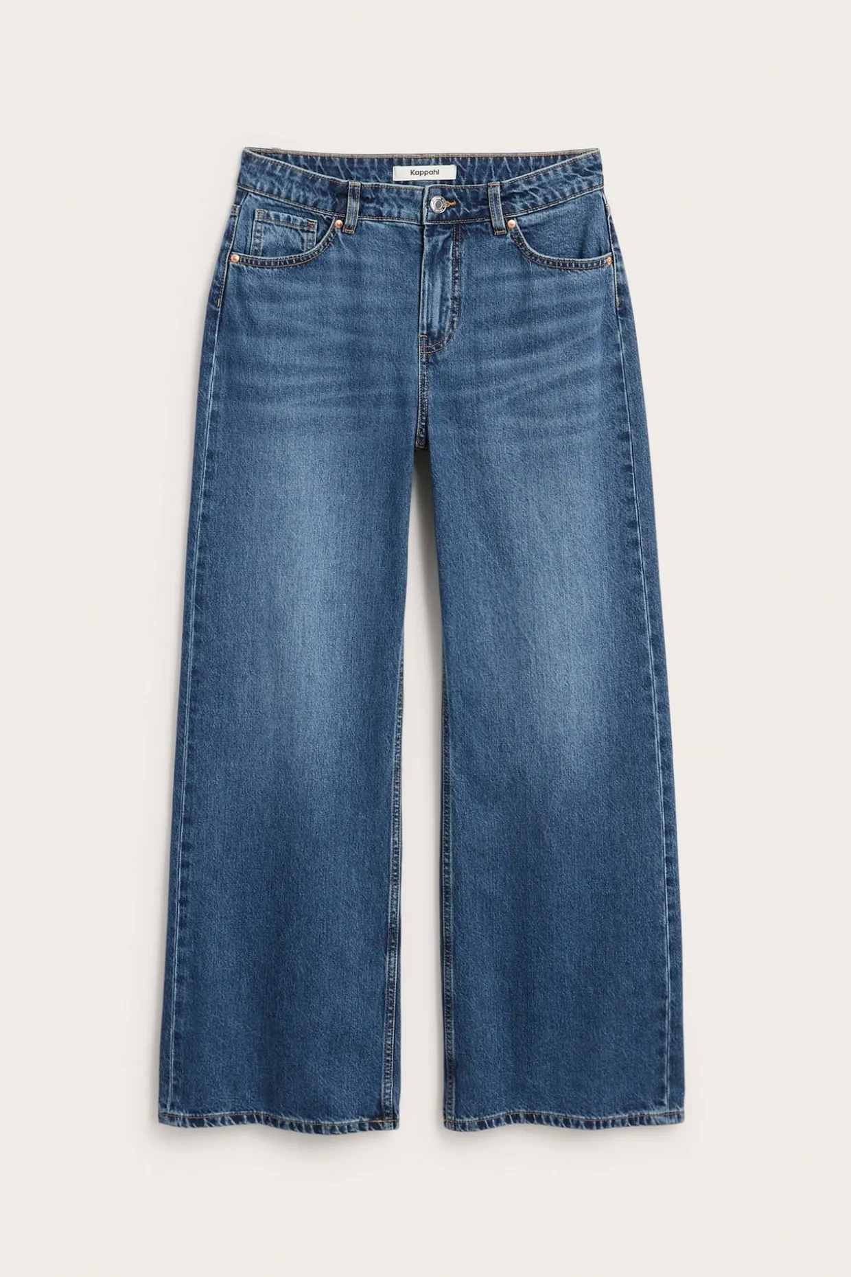 Wide jeans high waist