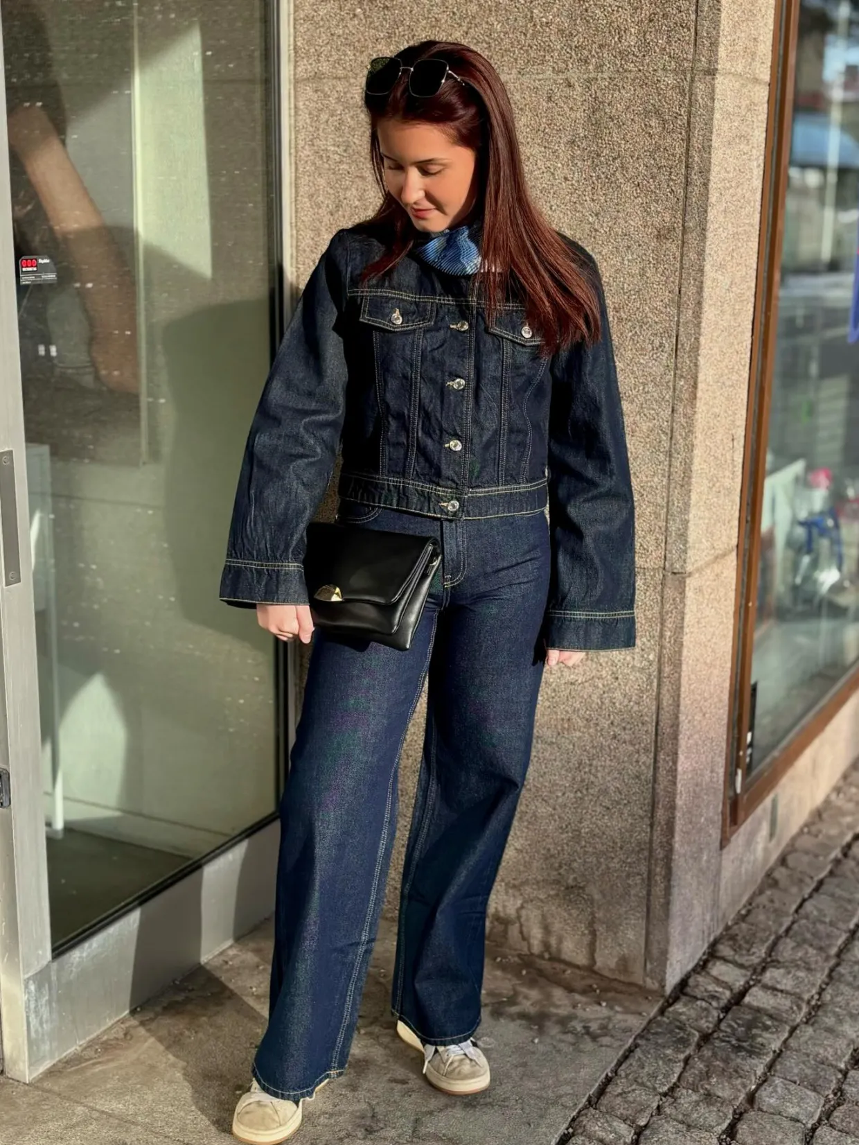 Wide jeans high waist