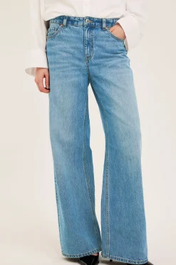 Wide jeans high waist