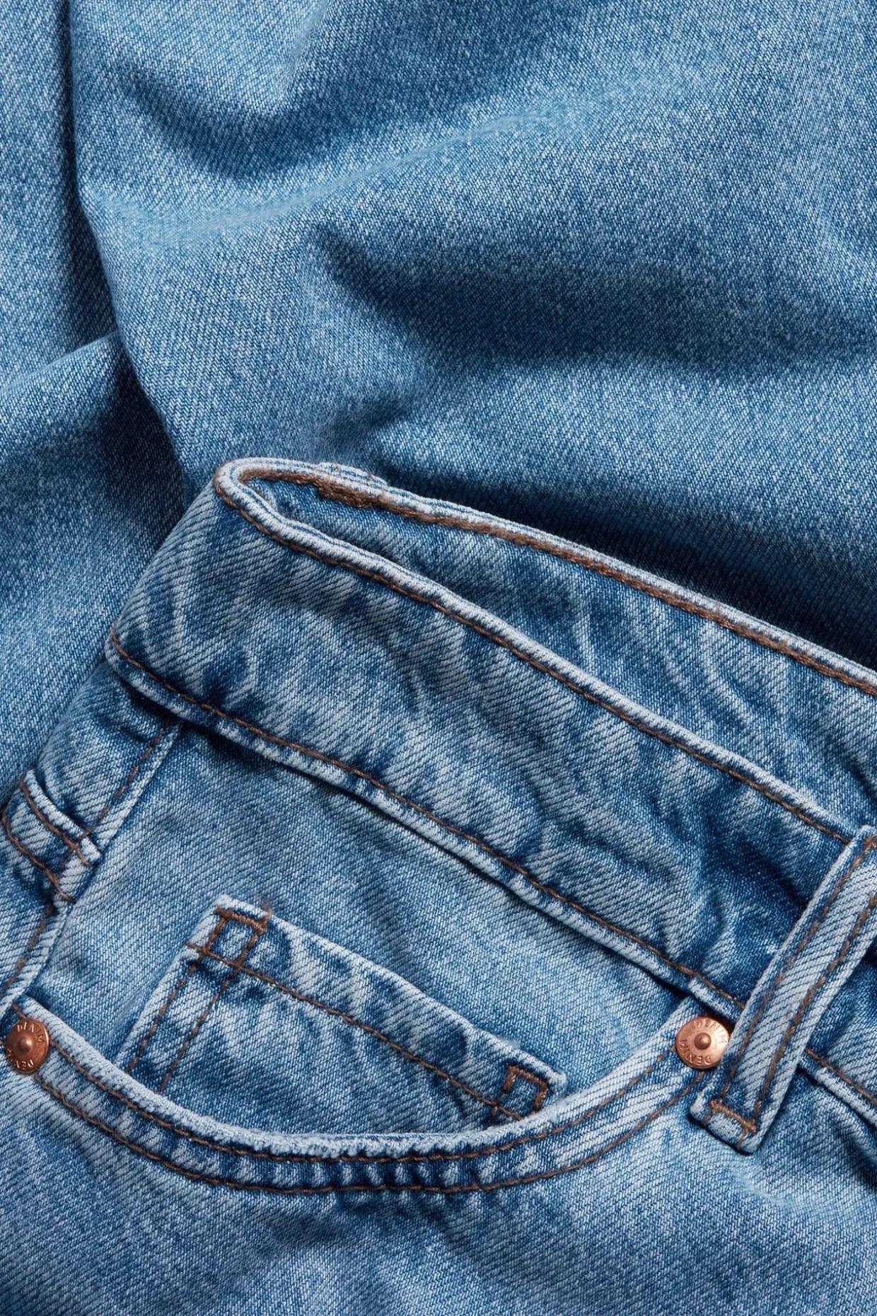 Wide jeans high waist