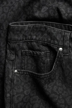 Wide jeans high waist