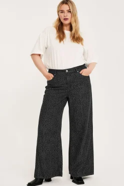 Wide jeans high waist
