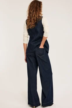 Wide jeans high waist
