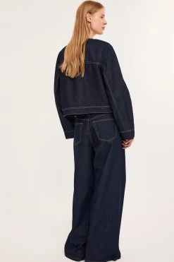 Wide jeans high waist