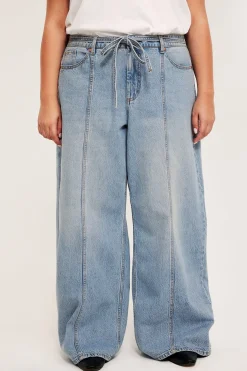 Wide jeans high waist