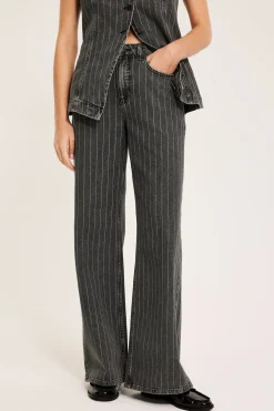 Wide jeans high waist