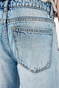Wide jeans low waist