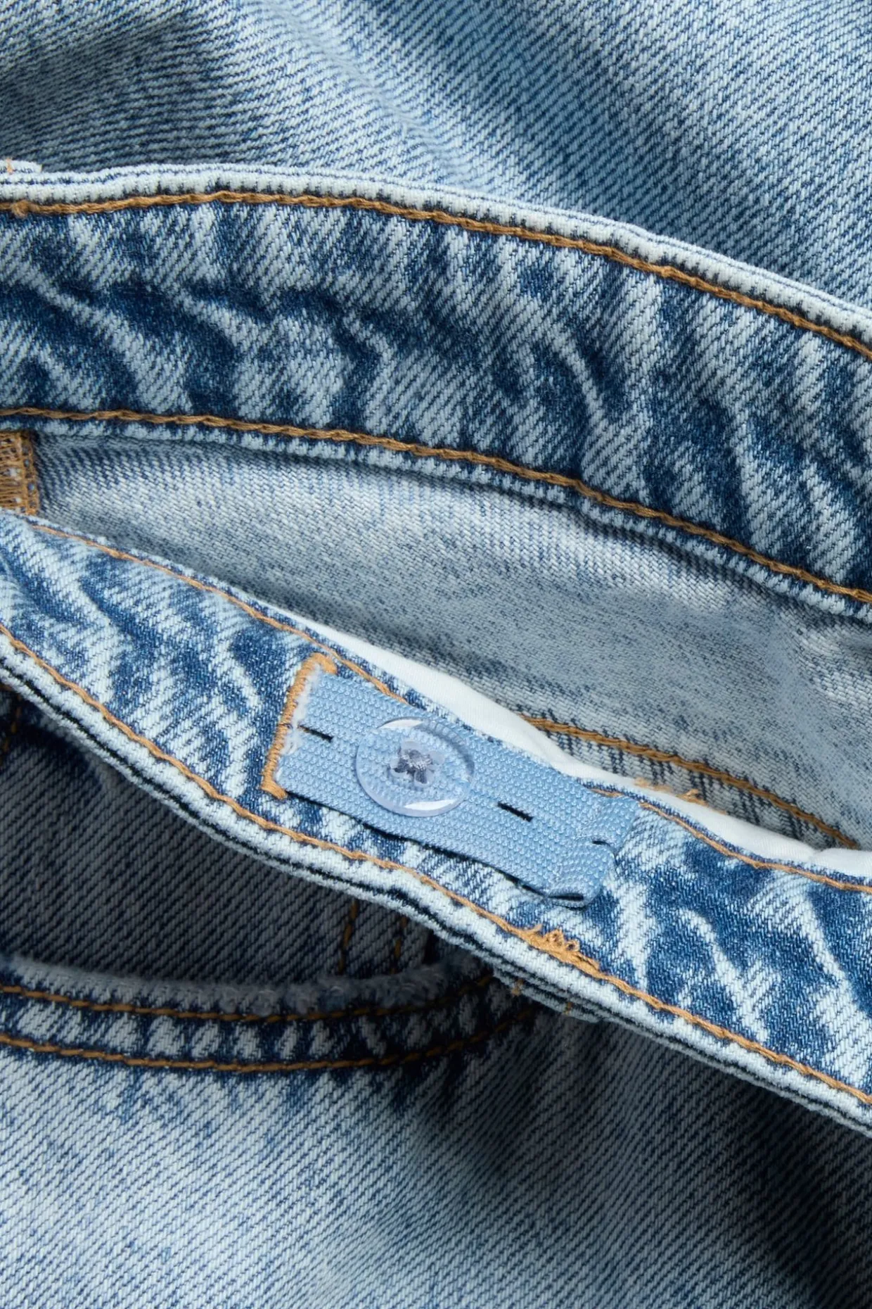 Wide jeans low waist
