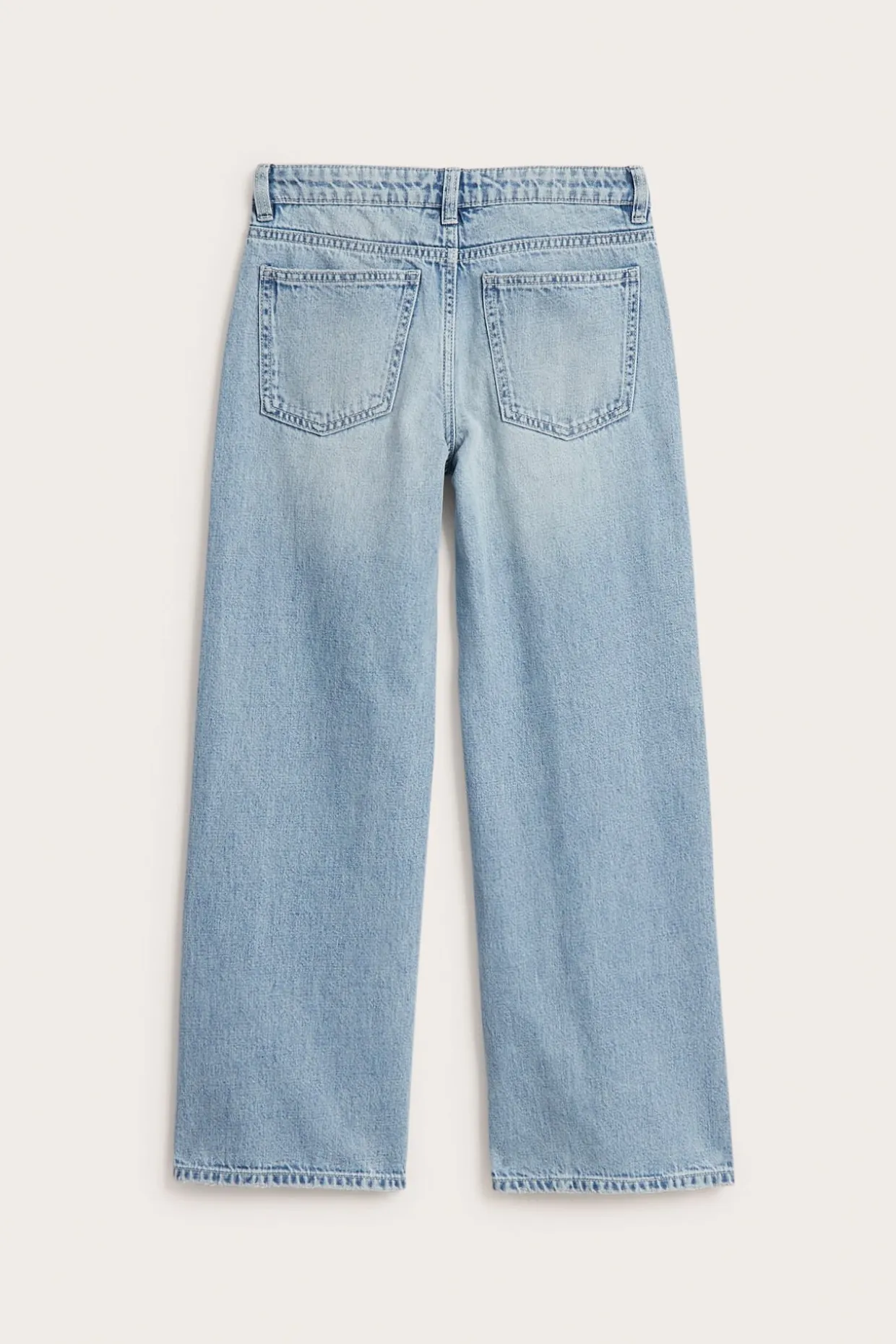 Wide jeans low waist