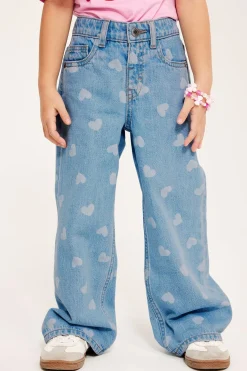 Wide jeans mid waist