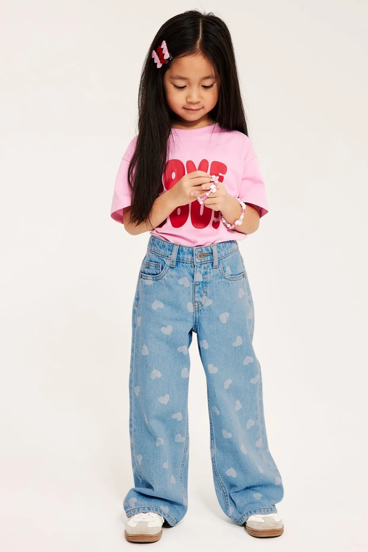 Wide jeans mid waist
