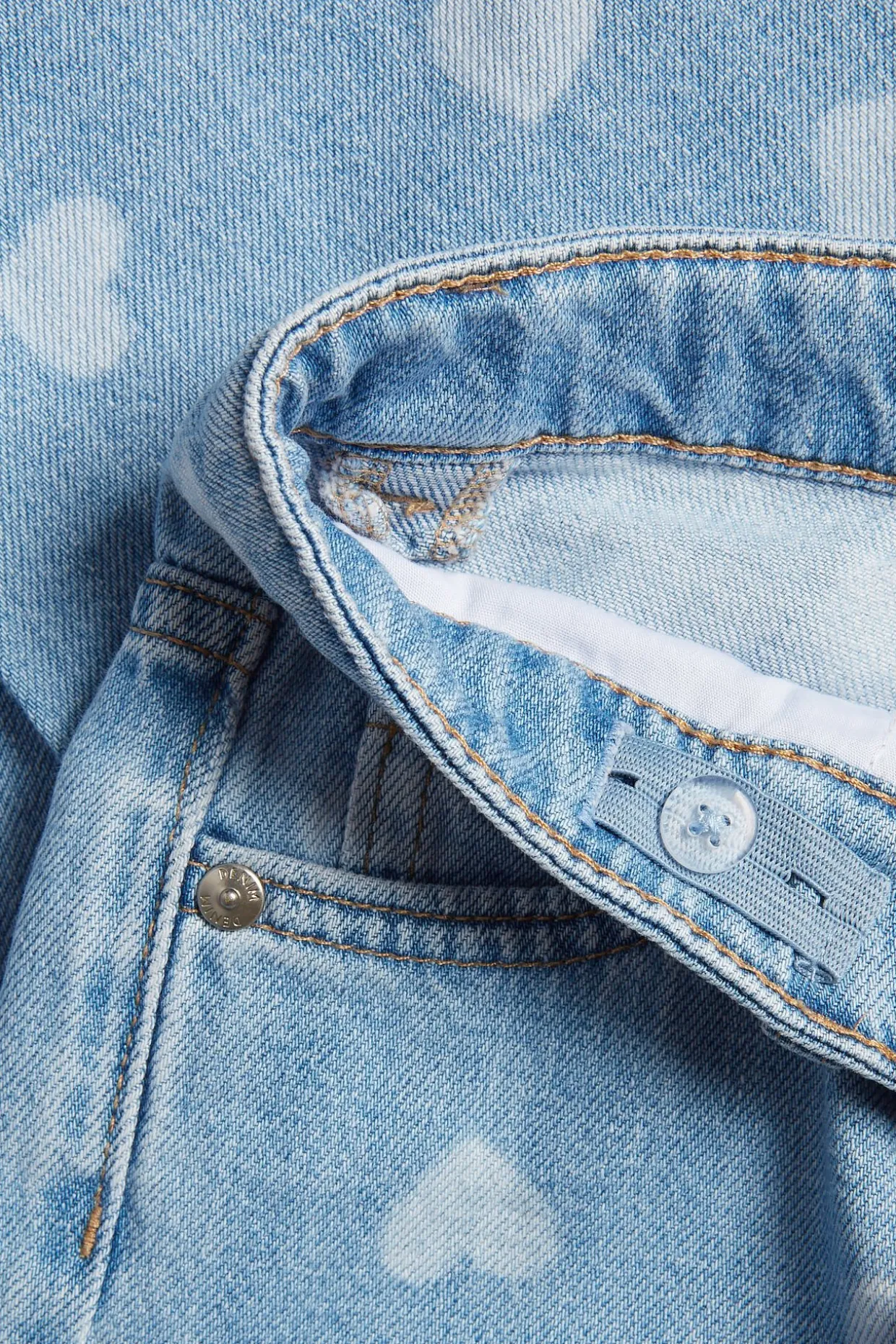 Wide jeans mid waist
