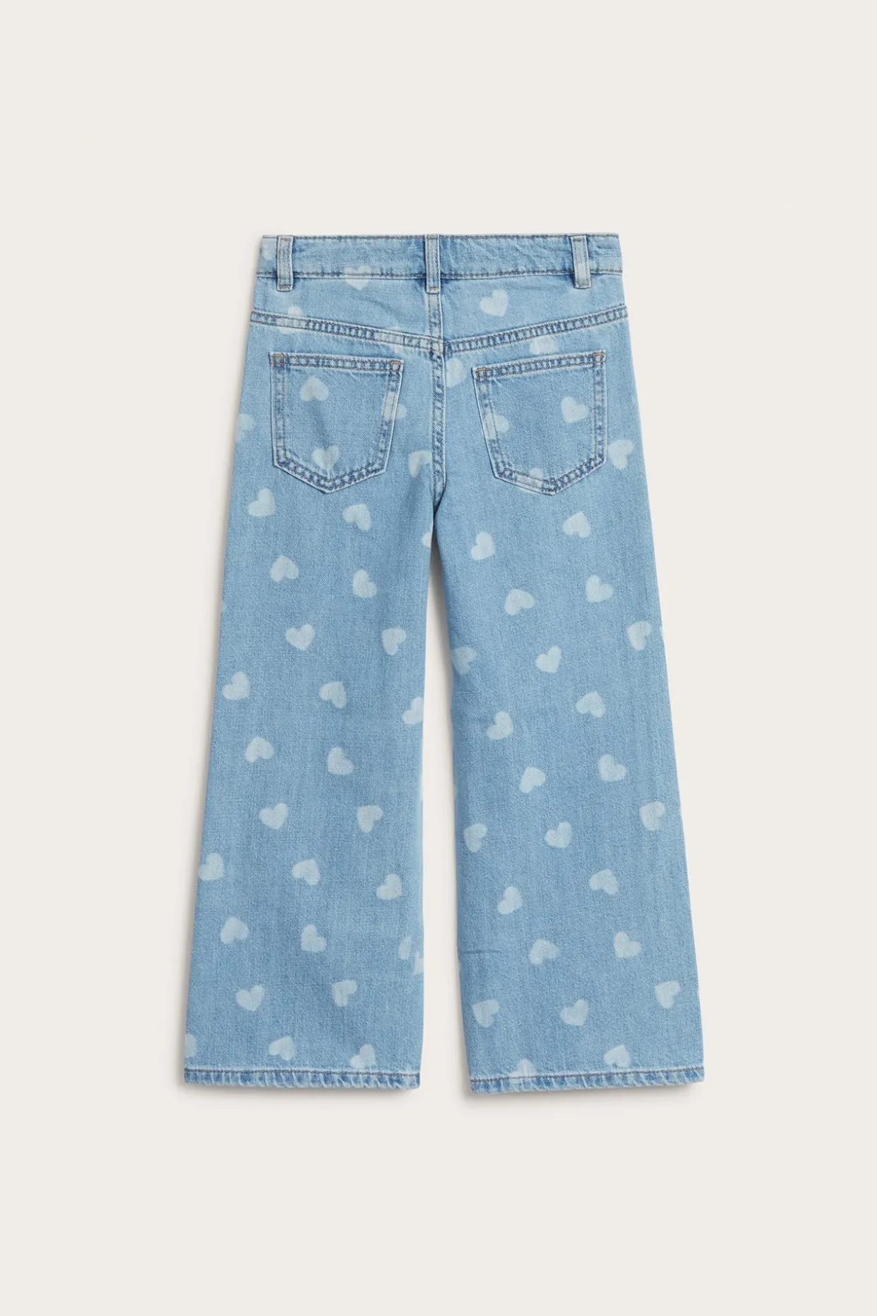 Wide jeans mid waist